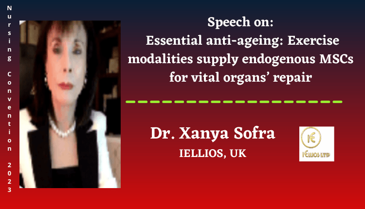 Dr. Xanya Sofra | Speaker | Nursing Convention 2023